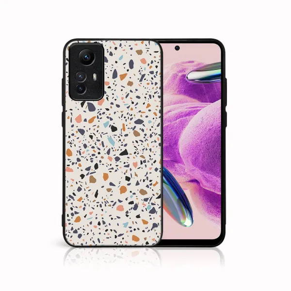 MY ART Ochranný kryt pre Xiaomi Redmi Note 12S BEIGE TERRAZZO (162)