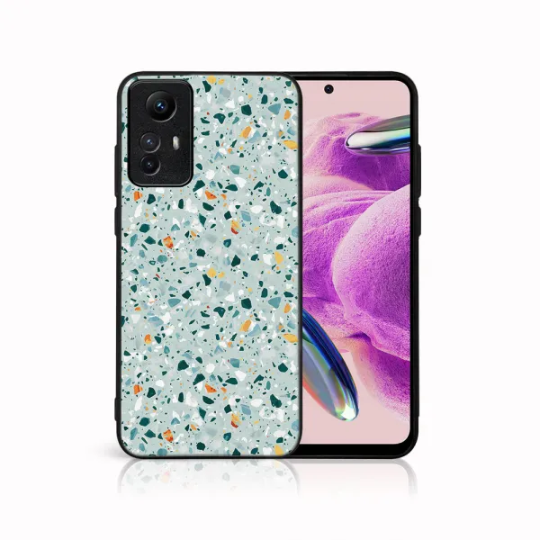 MY ART Ochranný kryt pre Xiaomi Redmi Note 12S BLUE TERRAZZO (164)
