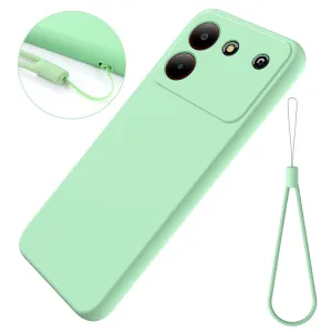 RUBBER Ochranný obal pre ZTE Blade A54 zelený