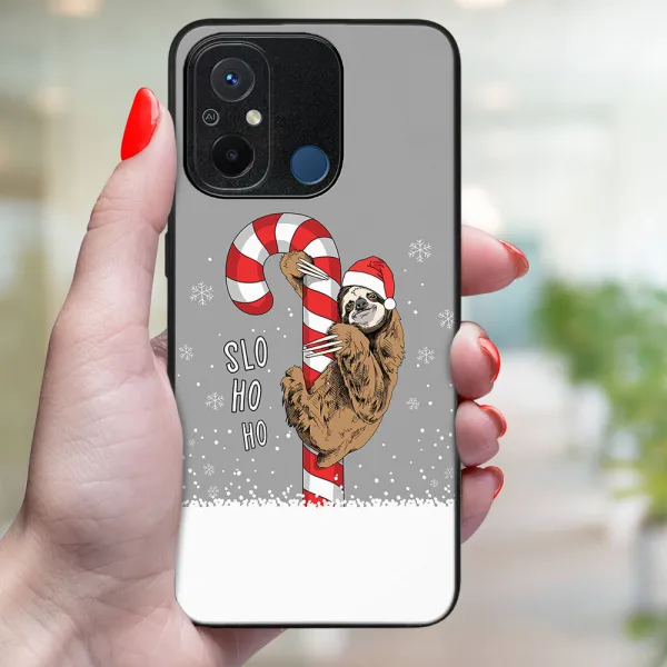 MY ART Kryt s vianočným dizajnom Xiaomi Redmi 12C CANDY (076)
