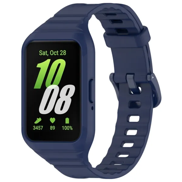 GLACIER Ochranné puzdro s remienkom pre Samsung Galaxy Fit3 tmavomodré