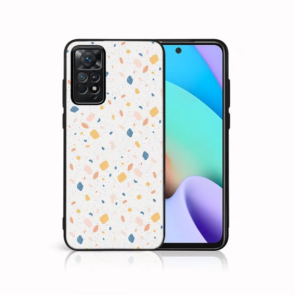 MY ART Ochranný kryt pre Xiaomi Redmi Note 11 Pro 5G / Redmi Note 11 Pro ORANGE TERRAZZO (165)
