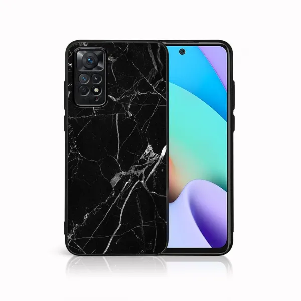 MY ART Ochranný kryt pre Xiaomi Redmi Note 11 Pro 5G / Redmi Note 11 Pro BLACK MARBLE (142)