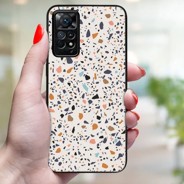 MY ART Ochranný kryt pre Xiaomi Redmi Note 11 Pro 5G / Redmi Note 11 Pro BEIGE TERRAZZO (162)