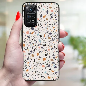 MY ART Ochranný kryt pre Xiaomi Redmi Note 11 Pro 5G / Redmi Note 11 Pro BEIGE TERRAZZO (162)