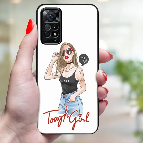 MY ART Ochranný kryt pre Xiaomi Redmi Note 11 Pro 5G / Redmi Note 11 Pro TOUGH GIRL (131)