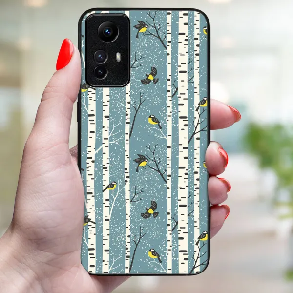 MY ART Kryt s vianočným dizajnom Xiaomi Redmi Note 12S BIRCH (072)