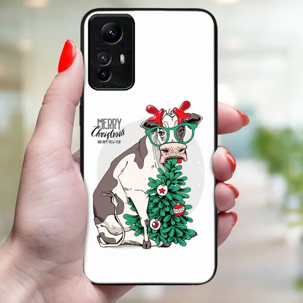 MY ART Kryt s vianočným dizajnom Xiaomi Redmi Note 12S MERRY CHRISTMAS (074)
