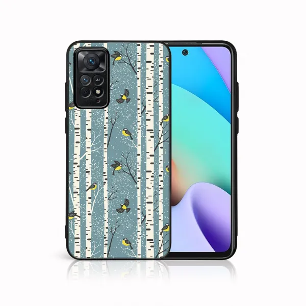 MY ART Kryt s vianočným dizajnom Xiaomi Redmi Note 11 Pro 5G / Redmi Note 11 Pro BIRCH (072)