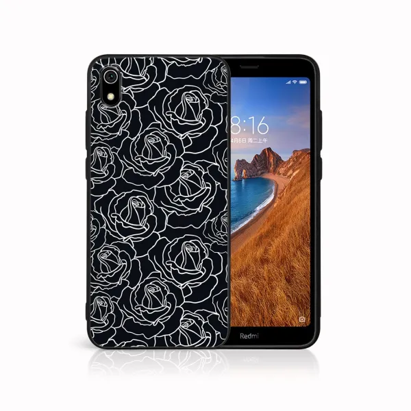 MY ART Ochranný kryt pre Xiaomi Redmi 7A ROSES (172)
