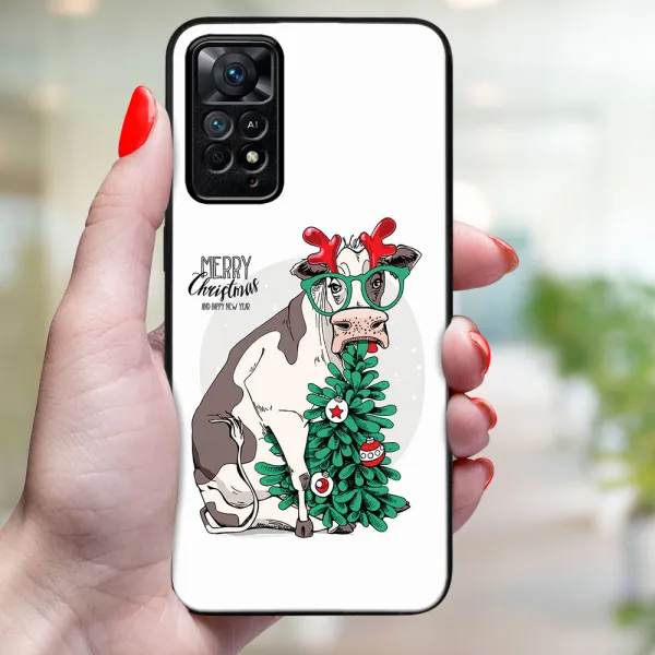 MY ART Kryt s vianočným dizajnom Xiaomi Redmi Note 11 Pro 5G / Redmi Note 11 Pro MERRY CHRISTMAS (074)
