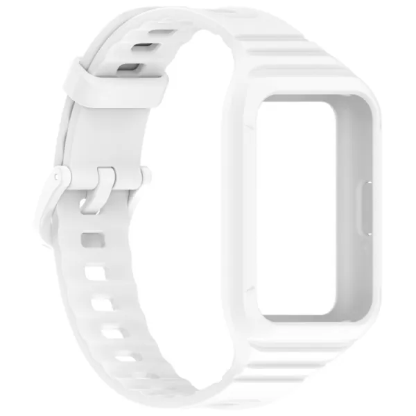 GLACIER Ochranné puzdro s remienkom pre Samsung Galaxy Fit3 biele
