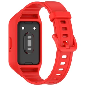 GLACIER Ochranné puzdro s remienkom pre Samsung Galaxy Fit3 červené