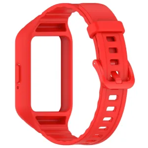 GLACIER Ochranné puzdro s remienkom pre Samsung Galaxy Fit3 červené