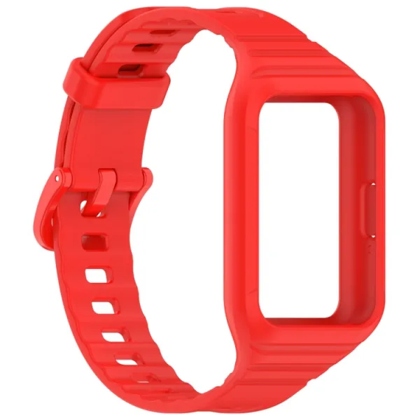 GLACIER Ochranné puzdro s remienkom pre Samsung Galaxy Fit3 červené
