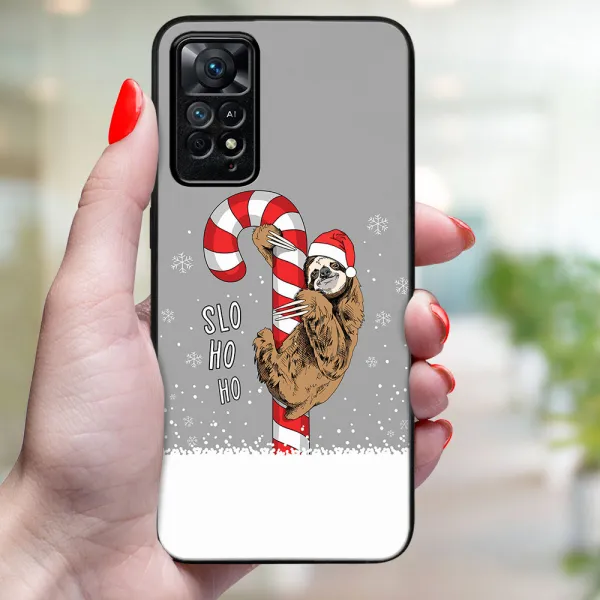 MY ART Kryt s vianočným dizajnom Xiaomi Redmi Note 11 Pro 5G / Redmi Note 11 Pro CANDY (076)