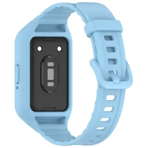 GLACIER Ochranné puzdro s remienkom pre Samsung Galaxy Fit3 svetlomodré