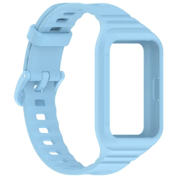 GLACIER Ochranné puzdro s remienkom pre Samsung Galaxy Fit3 svetlomodré