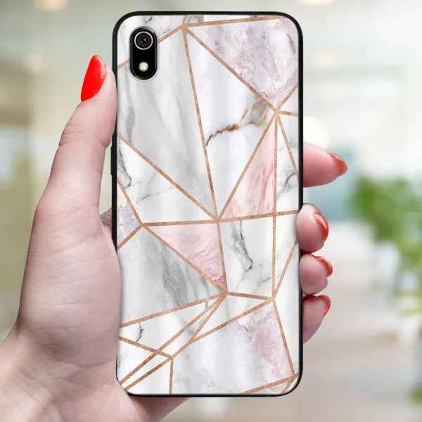 MY ART Ochranný kryt pre Xiaomi Redmi 7A PINK MARBLE (143)