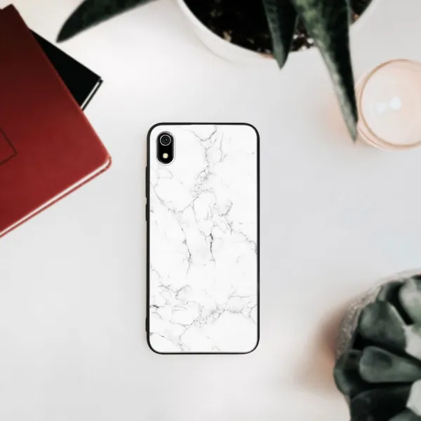 MY ART Ochranný kryt pre Xiaomi Redmi 7A WHITE MARBLE (144)