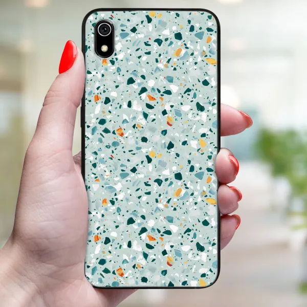 MY ART Ochranný kryt pre Xiaomi Redmi 7A BLUE TERRAZZO (164)
