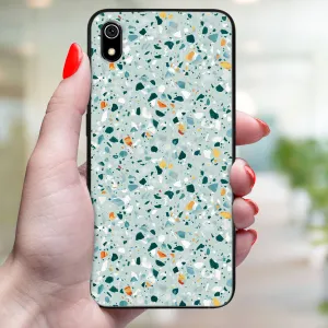 MY ART Ochranný kryt pre Xiaomi Redmi 7A BLUE TERRAZZO (164)