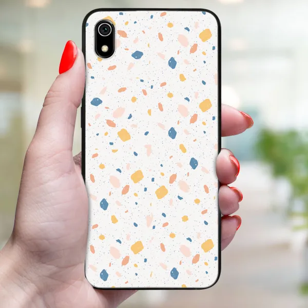 MY ART Ochranný kryt pre Xiaomi Redmi 7A ORANGE TERRAZZO (165)