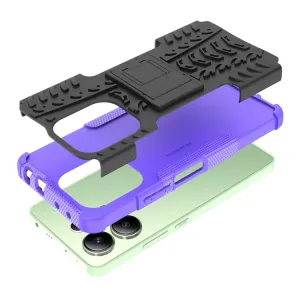 STAND Odolný ochranný kryt pre Xiaomi Redmi Note 13 fialový