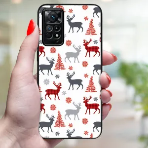 MY ART Kryt s vianočným dizajnom Xiaomi Redmi Note 11 Pro 5G / Redmi Note 11 Pro DEER (068)