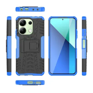 STAND Odolný ochranný kryt pre Xiaomi Redmi Note 13 modrý