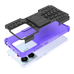 STAND Odolný ochranný kryt pre Xiaomi Redmi Note 13 Pro 5G fialový