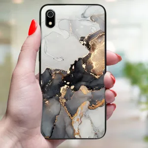 MY ART Ochranný kryt pre Xiaomi Redmi 7A GREY MARBLE (140)