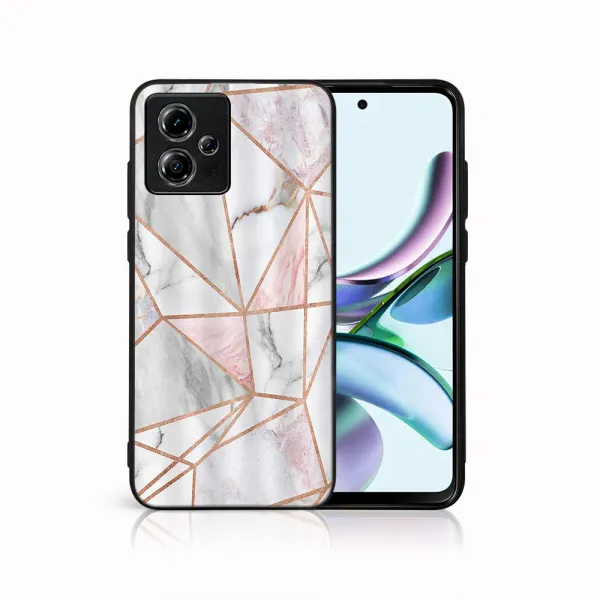 MY ART Ochranný kryt pre Motorola Moto G54 5G / G54 Power Edition 5G PINK MARBLE (143)