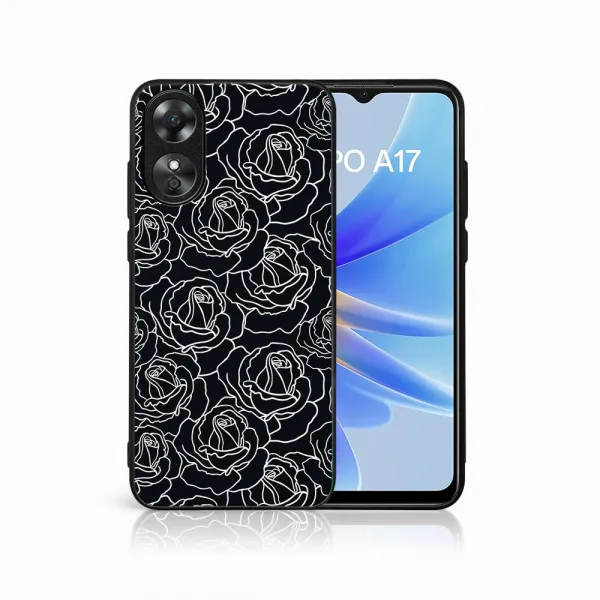MY ART Ochranný kryt pre Oppo A17 ROSES (172)