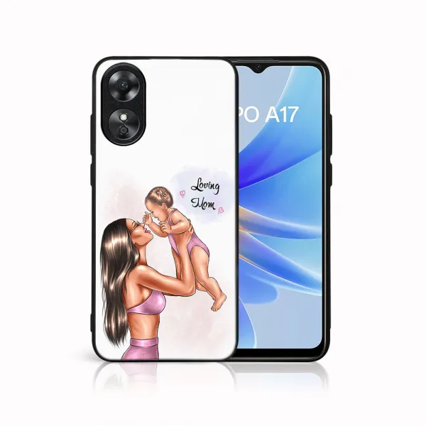 MY ART Ochranný kryt pre Oppo A17 LOVING MOM (115)