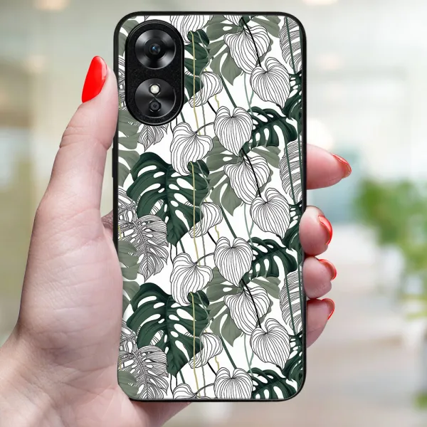 MY ART Ochranný kryt pre Oppo A17 LEAF (175)
