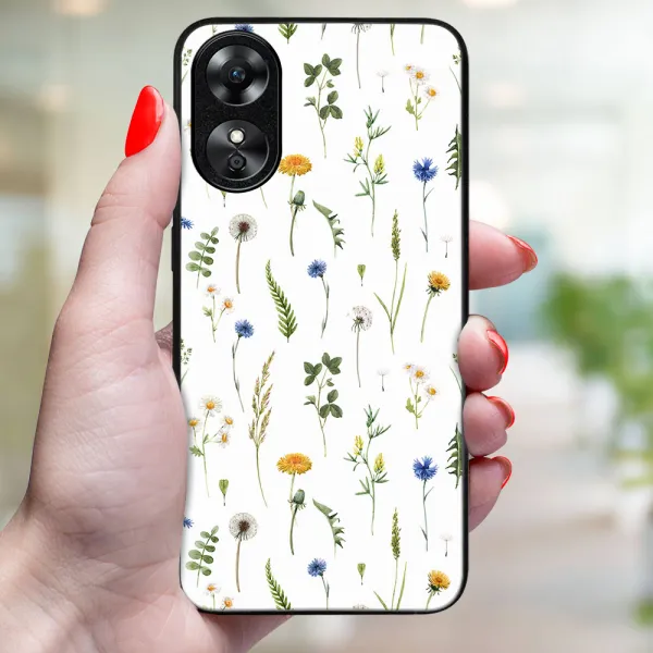 MY ART Ochranný kryt pre Oppo A38 WILDFLOWER (153)