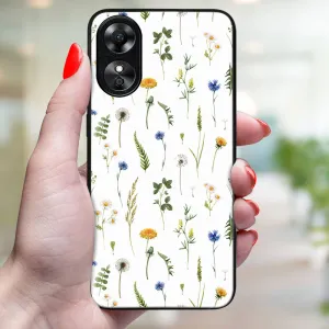 MY ART Ochranný kryt pre Oppo A38 WILDFLOWER (153)
