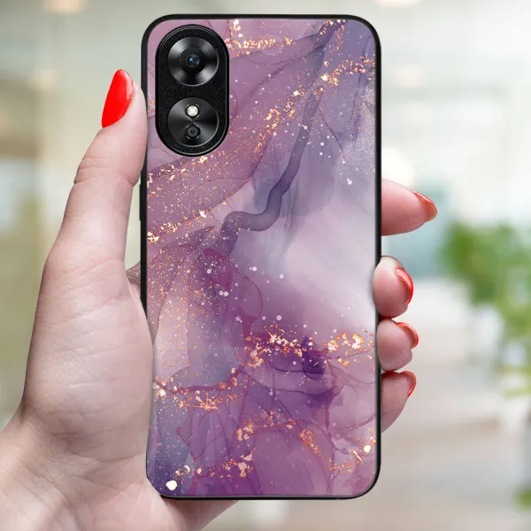 MY ART Ochranný kryt pre Oppo A17 PURPLE (148)