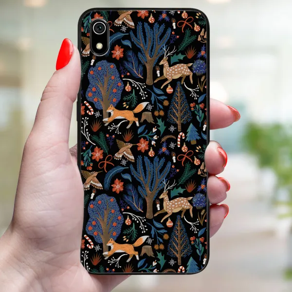 MY ART Kryt s vianočným dizajnom Xiaomi Redmi 7A WINTER (071)