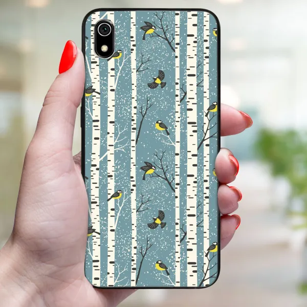 MY ART Kryt s vianočným dizajnom Xiaomi Redmi 7A BIRCH (072)