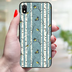MY ART Kryt s vianočným dizajnom Xiaomi Redmi 7A BIRCH (072)