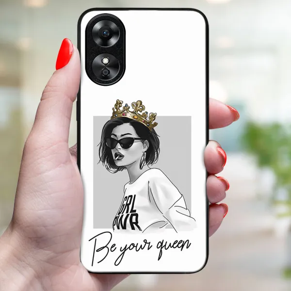 MY ART Ochranný kryt pre Oppo A17 QUEEN (139)