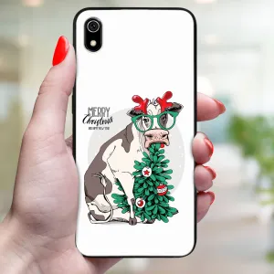 MY ART Kryt s vianočným dizajnom Xiaomi Redmi 7A MERRY CHRISTMAS (074)