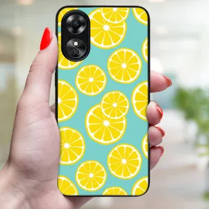 MY ART Ochranný kryt pre Oppo A17 LEMON (121)