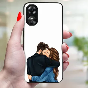 MY ART Ochranný kryt pre Oppo A17 COUPLE (117)