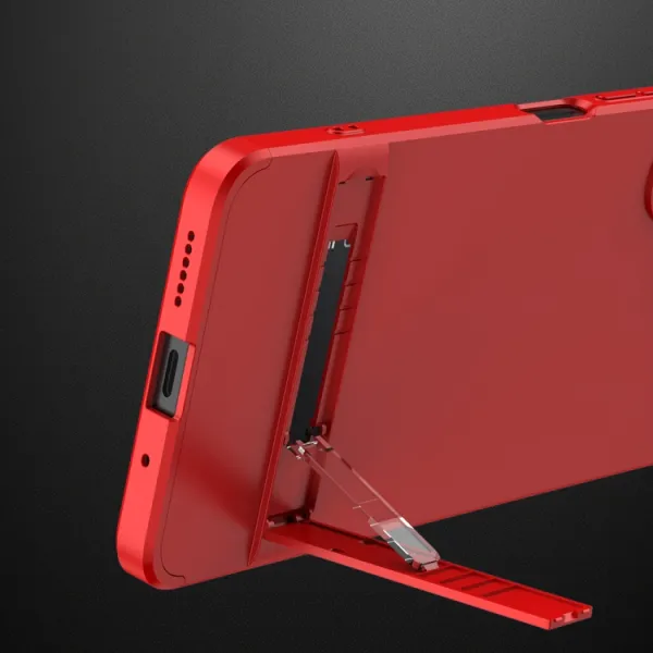 360° Ochranný kryt Xiaomi Redmi 12 5G červený