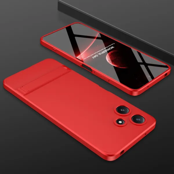 360° Ochranný kryt Xiaomi Redmi 12 5G červený