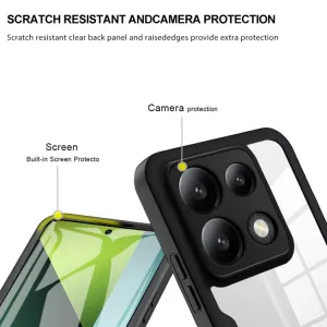 DUAL Obojstranný kryt s fóliou Xiaomi Redmi Note 13 Pro 5G zelený