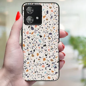 MY ART Ochranný kryt pre Motorola Edge 40 Neo BEIGE TERRAZZO (162)